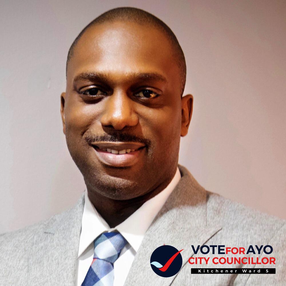 Nigerian immigrant Ayo Owodunni wins Canadian elections as Kitchener’s City Councillor 