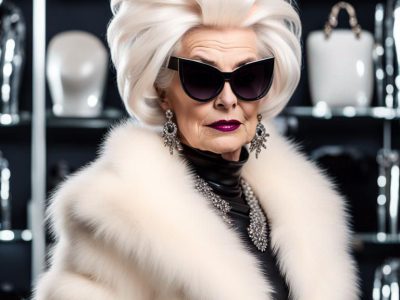 How to become a rich old lady
