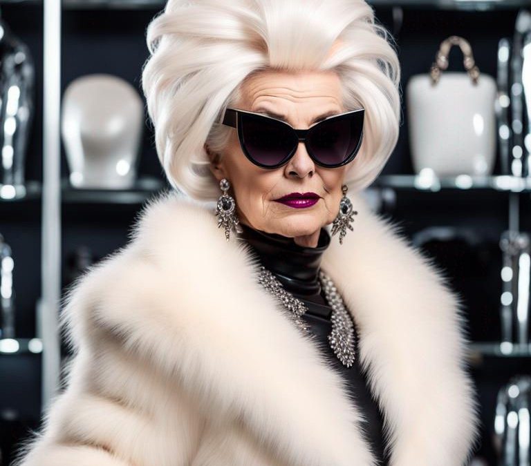 How to become a rich old lady